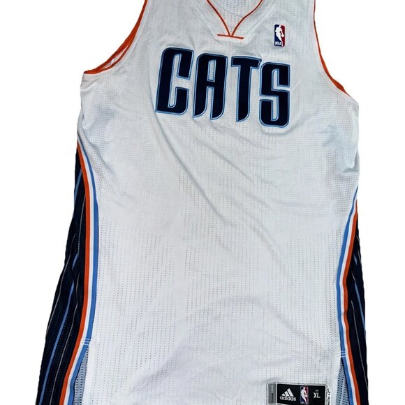 Rare Charlotte Bobcats #4 Player Issued NBA Jersey Vintage HISTORY Size XL